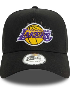 New Era Uniseks Şapka Eframe Nba Flame Los Angeles Lakers Black