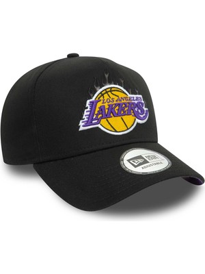 New Era Uniseks Şapka Eframe Nba Flame Los Angeles Lakers Black