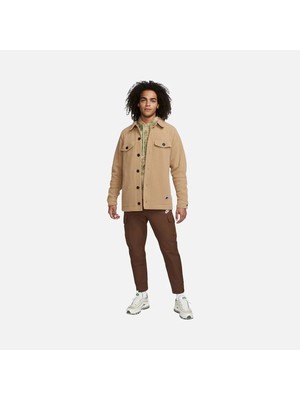 Nike Sportswear Sport Utility Sherpa Full-Length Button Erkek CEKET-DZ5437-258