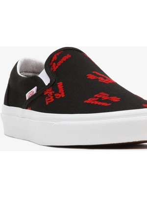 Vans Ua Classic Slip-On Kadın Siyah Sneaker VN000XG8B0M1