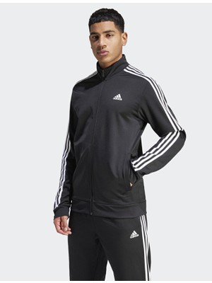 Adidas 3 Stripes Tt Tric Erkek Siyah Dik Yaka Ceket H46099