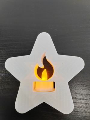 Stilcraft Yıldız Tealight Mumluk