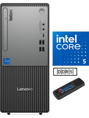 Lenovo Thinkcentre Neo 50T Gen 5 Intel Core I5 13400 48GB Ddr5 1tb SSD Freedos Masaüstü Blgisayar NEO12UB000ETR18+ZETTAUSBBELLEK