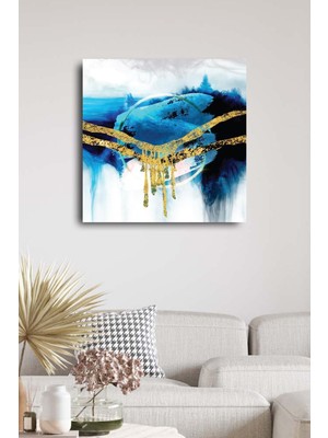 Artarilion Soyut Temalı Görsel Kanvas Tablo Modern Salon Dekoru