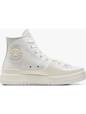 Converse Chuck Taylor All Star Construct Leather  Beyaz Sneaker