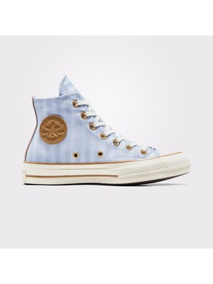 Converse Chuck 70 Herringbone Stripe Kadın Mavi Sneaker