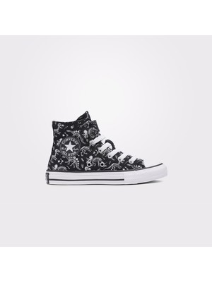 Converse Chuck Taylor All Star Easy-On Dinos Çocuk Siyah Sneaker