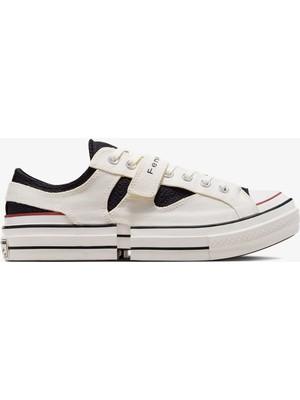 Converse Chuck 70 2 In 1 Strap Kadın Siyah Sneaker