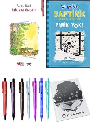 Saftirik 6 Panik Yok! ve İrikıyım Timsah 2'li Set - Kalem