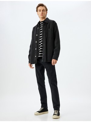 Koton Slim Fit Kot Pantolon - Brad Jean