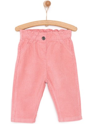HelloBaby HelloBaby Kız Kadife Pantolon Kız Bebek