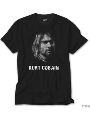 Z zepplin Kurt Cobain Lyrics Siyah Tişört
