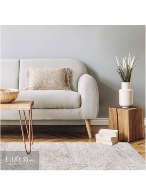 Luxess Halı Luxess Dekor Koleksiyonu %100 Akrilik Dokuma Halı 1058 Bej