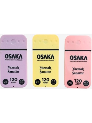 Osaka 120 Li 2b Kalem Ucu 75 mm 0.7 mm 3 Lü Set