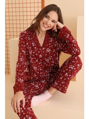 Önden Düğmeli Pijama Takım 68071