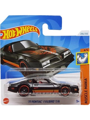 Hot Wheels 77 Pontiac Firebird T/a 4/5 206/250 Model Araba