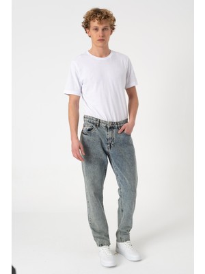 BLAYF Panama Buz Mavi Jean Pantolon