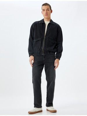 Koton Straight Fit Kot Pantolon - Mark Jean