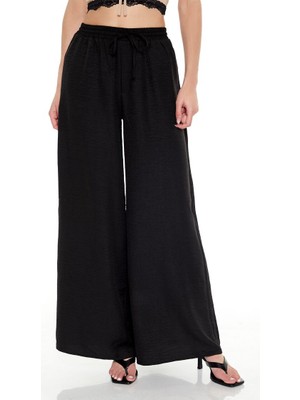 Drawstring Wide-Leg Pantolon