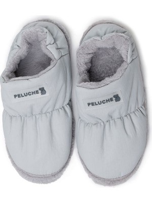 Peluche Grey Parachute Women Slipper Kadın Günlük Ev Pandufu Par-Kgı Gri