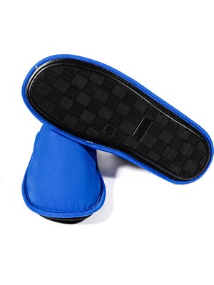 Peluche Saks Blue Parachute Canak Slipper Erkek Ev Terliği Canpar-Esı Mavi