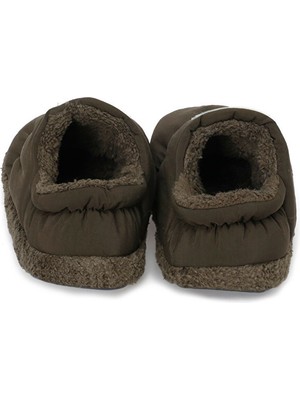 Peluche Khaki Parachute Men Slipper Erkek Günlük Ev Pandufu Par-Ehı Haki