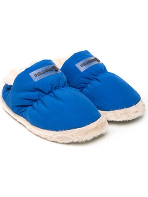 Peluche Blue Parachute Women Slipper Kadın Günlük Ev Pandufu Par-Kmı Mavi