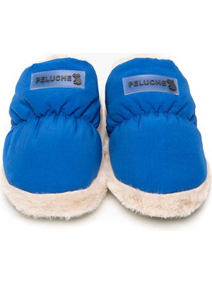 Peluche Blue Parachute Women Slipper Kadın Günlük Ev Pandufu Par-Kmı Mavi