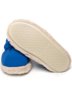 Peluche Blue Parachute Women Slipper Kadın Günlük Ev Pandufu Par-Kmı Mavi