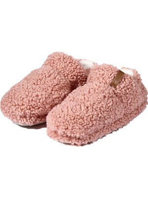 Peluche Pink Teddy Women Slipper Kadın Günlük Ev Pandufu Ted-Kpe Pembe