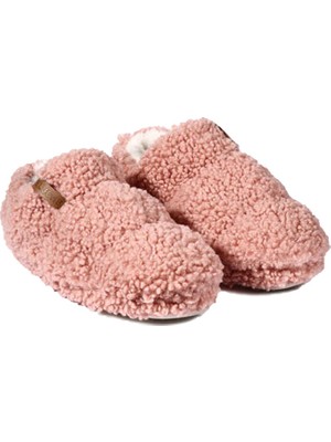 Peluche Pink Teddy Women Slipper Kadın Günlük Ev Pandufu Ted-Kpe Pembe