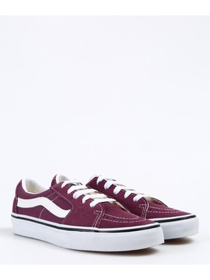 Vans Sk8-Low Bordo Kadın Süet Lifestyle Ayakkabı VN0009QRCHI1