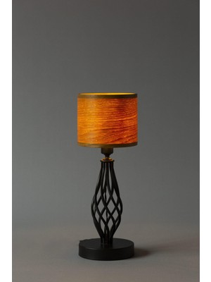 Sade Wooden Lamp Atelier Meşe Ağacından Masa Lambası