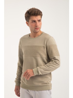 WKM GOLD Erkek Üç Iplik Şardonsuz  Sweatshirt