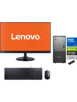 Lenovo Thinkcentre Neo 50T Gen 5 Intel Core I5 13400 64GB Ddr5 256GB SSD 4GB/GT1030 23.8mon Freedos Masaüstü Blgisayar NEO12UB000ETRN21+ZETTAUSBBELLEK