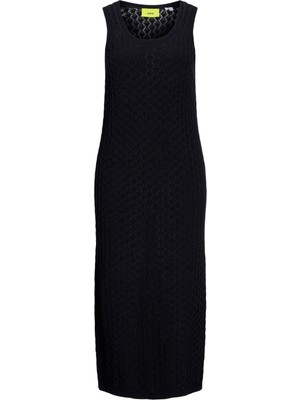 Jack & Jones Kadın Düz Renk Işlemeli Elbise - Zuri