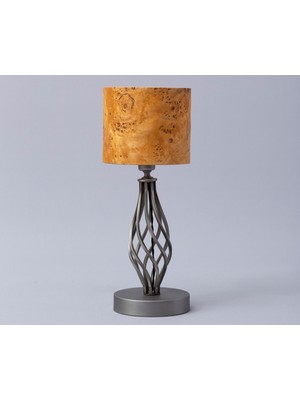 Sade Wooden Lamp Atelier Tıkka  Masa Abajuru