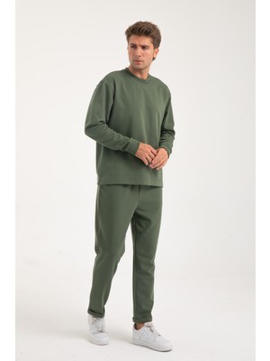 WKM GOLD Erkek Double Paça Interlok Kumaş Eşofman Altı