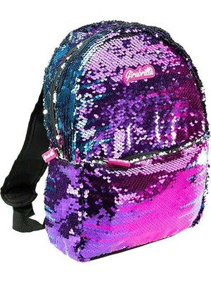 Girabrilla Galaksi Payetli Sırt Çantası  TM-1003