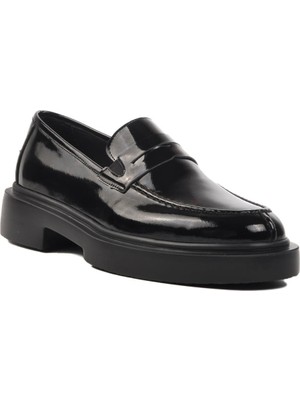 Ayakmod Premium 1018 Siyah Rugan  Erkek Klasik Ayakkabı