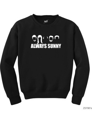 Wakha Its Always Sunny In Philadelphi Siyah Sweatshirt