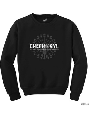 Wakha Chernobyl You Have Bigger Problems Siyah Sweatshirt