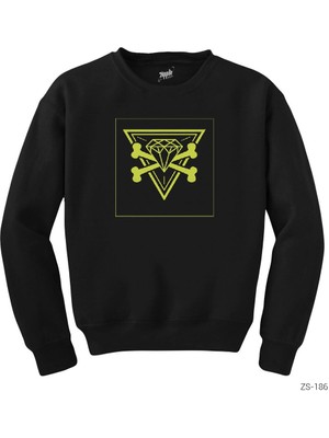 Wakha Kesha Siyah Sweatshirt