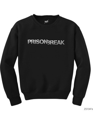 Wakha Prison Break Siyah Sweatshirt
