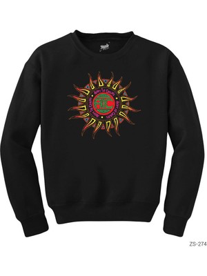 Wakha Alice In Chains Logo Siyah Sweatshirt