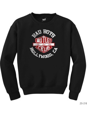 Wakha Motörhead Bad Boys Siyah Sweatshirt