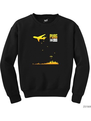 Wakha Pubg 98 Alive Siyah Sweatshirt