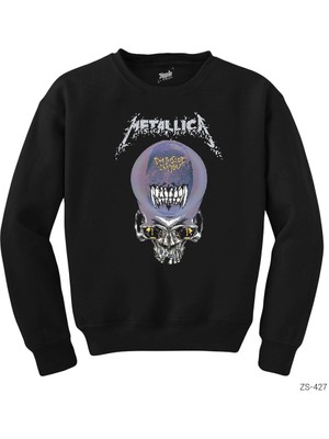 Wakha Metallica Im Inside Im You Siyah Sweatshirt