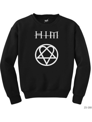 Wakha Him Siyah Sweatshirt