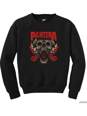 Wakha Pantera Mouth For War Siyah Sweatshirt